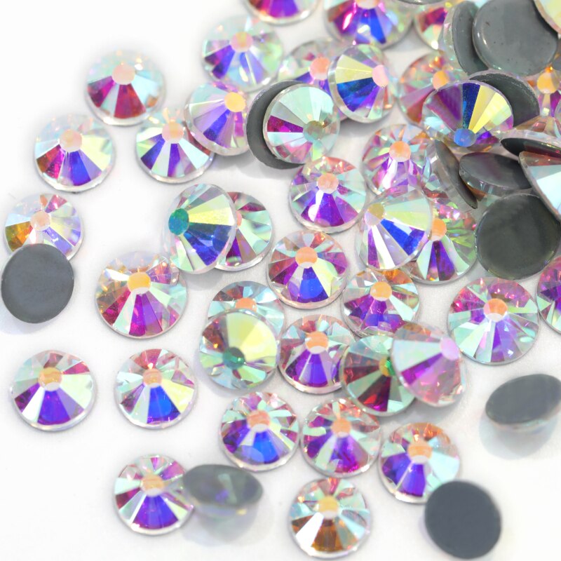 Budget CRYSTAL AB - Hotfix Flat Back Rhinestone