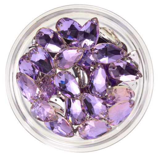 VITRAIL LIGHT - DROP SEW-ON CRYSTAL 3230 FLAT BACK