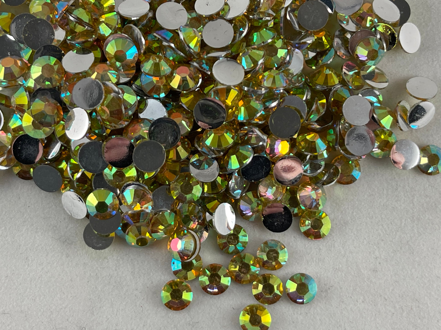 LT COLO TOPAZ AB - Resin Non Hotfix Flat Back Crystal