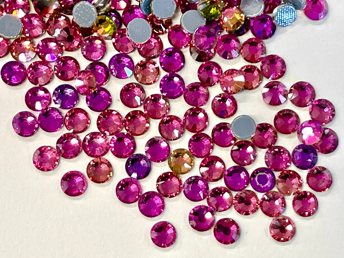 FIRE ROSE - Hotfix Flat Back Crystal