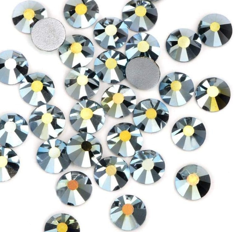 LIGHT GOLD METAL - NON HOTFIX Glass Rhinestone