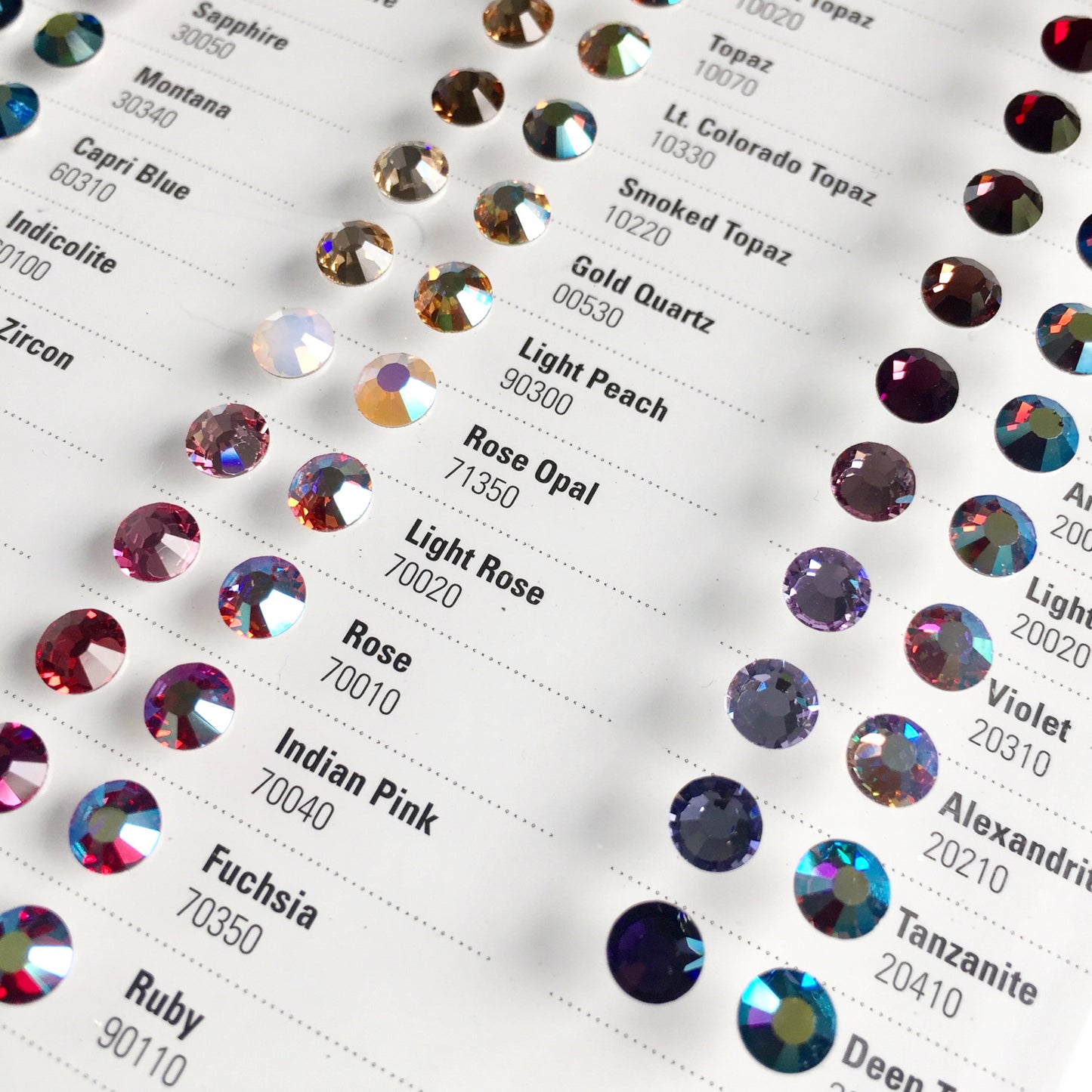 Preciosa Hotfix Mc Chanton Rose - VIVA12® - Honey