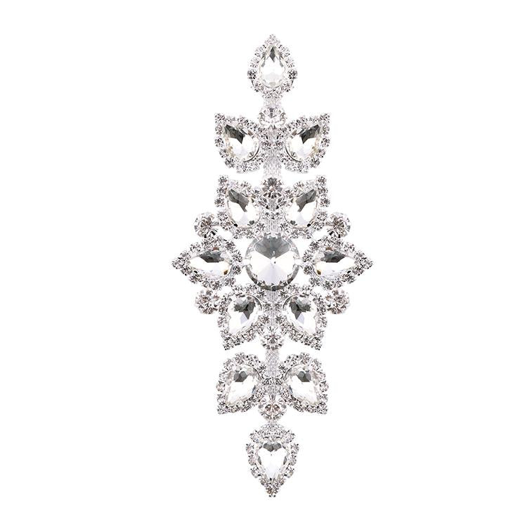 Crystal Glass Rhinestone Applique