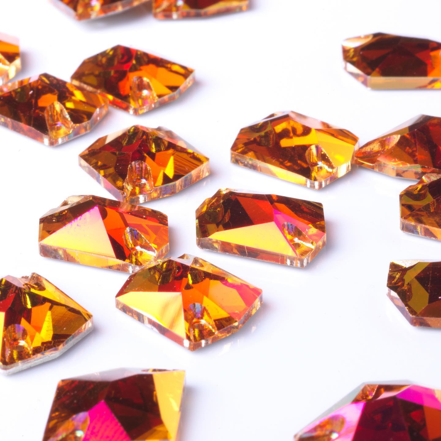 ASTRAL PINK - COSMIC SEW-ON CRYSTAL FLAT BACK