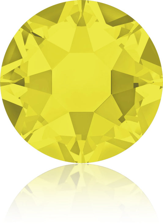 CITRINE - HF HOTFIX AUSTRIAN CRYSTAL - 2078 FLAT BACK