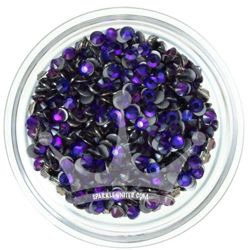 Purple Rhinestone Glass PURPLE VELVET- NON HOTFIX Glass Rhinestone – Melbourne Dance Depot