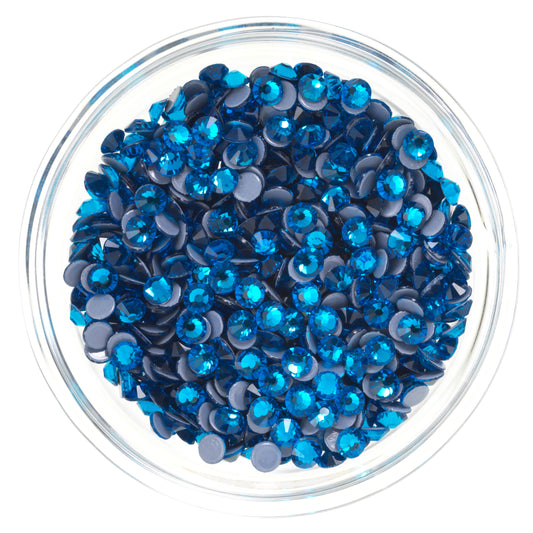 CAPRI BLUE- Hotfix Flat Back Crystal